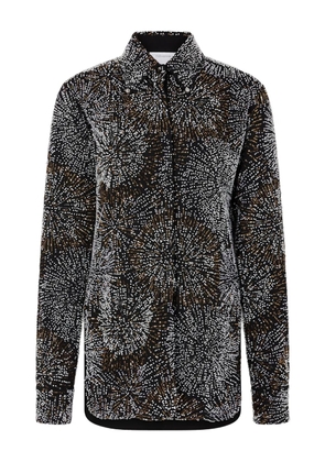 Rabanne embroidered shirt - Black