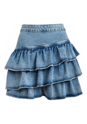 Essentiel Antwerp Ja ruffled skirt - Blue