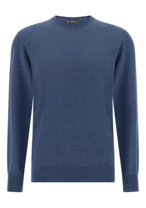 Boggi Milano crew-neck sweater - Blue