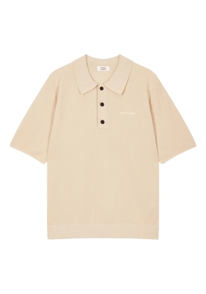 TOMBOY short-sleeve polo top - Neutrals