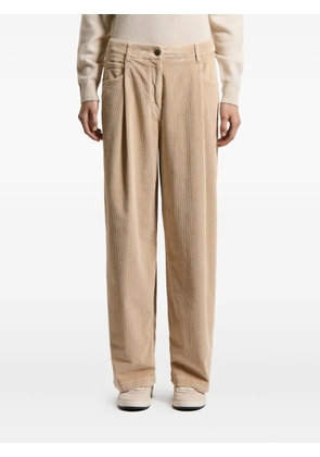 Peserico corduroy trousers - Neutrals