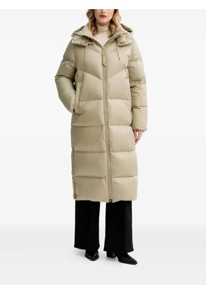 Marc O'Polo hooded-zipped coat - Neutrals