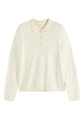 Chinti & Parker long-sleeved polo sweater - Neutrals