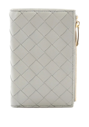 Bottega Veneta Pre-Owned 2020s Intrecciato leather wallet - Grey