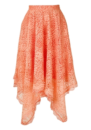 Olympiah Petale lace skirt - Orange