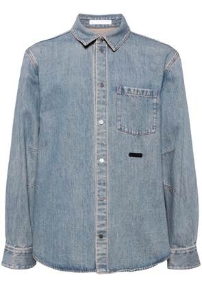 Helmut Lang Curved denim shirt - Blue