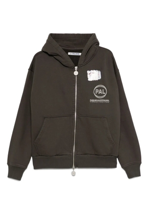 Pal Sporting Goods embroidered-logo hoodie - Grey