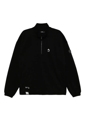 izzue logo-printed sweatshirt - Black