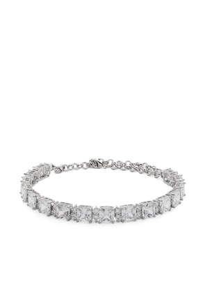 Patrizia Pepe crystal-embellished necklace - Silver