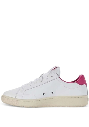 K-Swiss leather-panels lace-up low-top sneakers - White