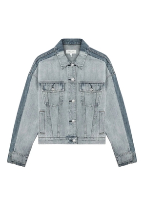 rag & bone panelled button jacket - Blue