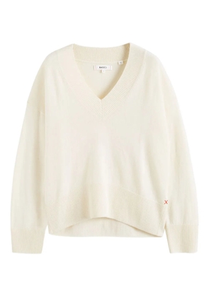 Chinti & Parker wool blend v-neck sweater - Neutrals