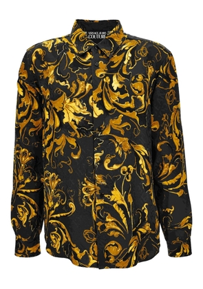 Versace Jeans Couture Barocco-print shirt - Black