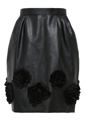 Comme des Garçons TAO rose-embellished skirt - Black