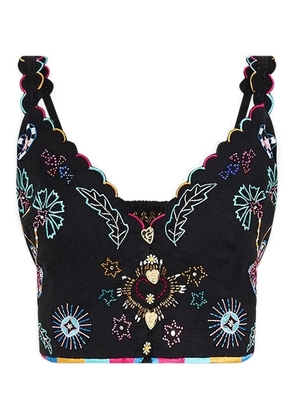 Camilla Nubian Nights top - Blue