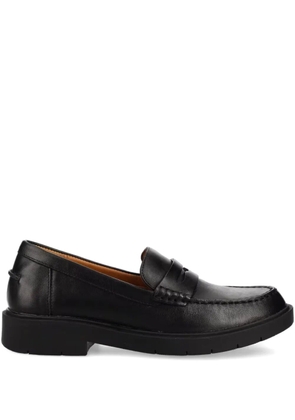 Geox Spherica Ec1 stitched-detail loafers - Black