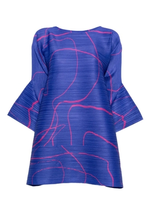 Pleats Please Issey Miyake Pause dress - Blue