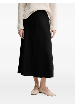 Marc O'Polo flared midi skirt - Black