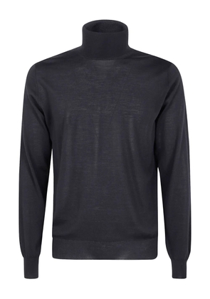 Filippo De Laurentiis turtleneck long-sleeve sweater - Blue