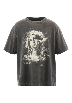SAINT MXXXXXX cotton T-shirt - Black
