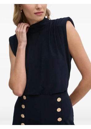 Joseph Ribkoff mock-neck top - Blue