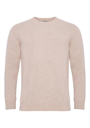 LOJA DAS MEIAS crew-neck long-sleeves jersey sweater - Neutrals