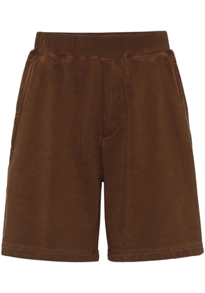 DSQUARED2 logo-print track shorts - Brown