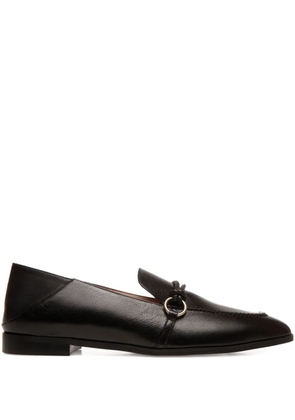 Bally braided leather loafers - Black
