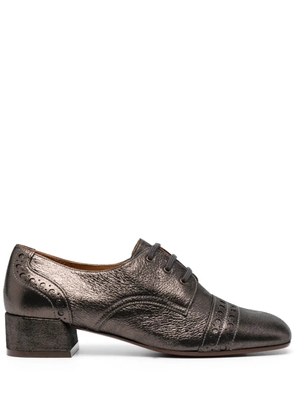 Chie Mihara Ikane 40mm lace-up leather brogues - Grey