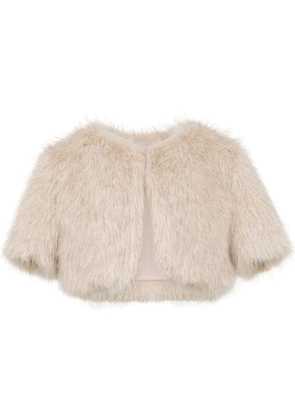 Unreal Fur Wings jacket - Neutrals