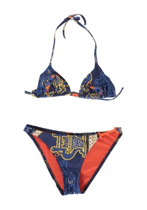 Hermès Pre-Owned 2024 printed bikini - Blue