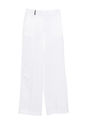 Peserico straight trousers - White