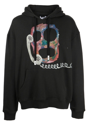Haculla graphic-print hoodie - Black
