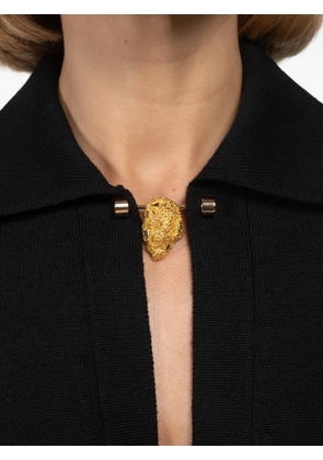 Brandon Maxwell Nugget tie bar - Gold