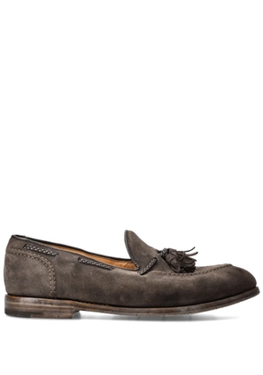 Premiata 32056 suede loafers - Brown