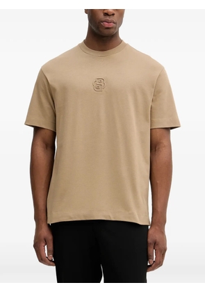 BOSS logo T-shirt - Neutrals
