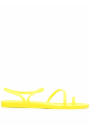 Ancient Greek Sandals Eleftheria braided-strap sandals - Yellow