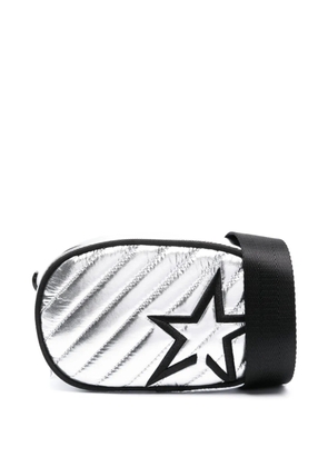 Perfect Moment metallic matelassé belt bag - Silver