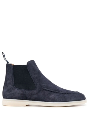 Scarosso Eugenia suede Chelsea boots - Blue