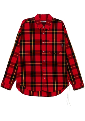 Mastermind World tartan shirt - Red