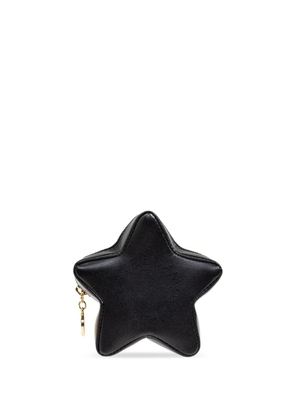 Stella McCartney Logo Star coin purse - Black