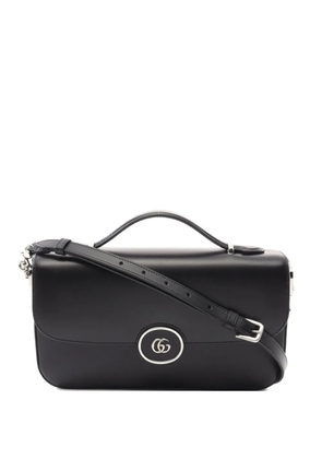 Gucci Pre-Owned 2010s Double G shoulder bag - Black