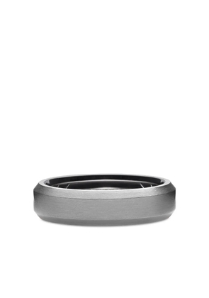 David Yurman Beveled band ring (6mm) - Silver