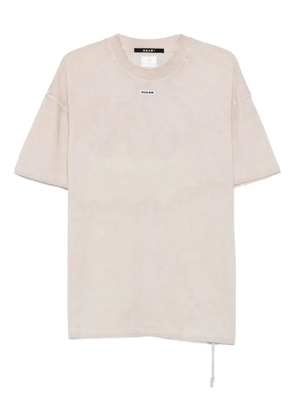 Ksubi Boyfriend drawstring T-shirt - Pink