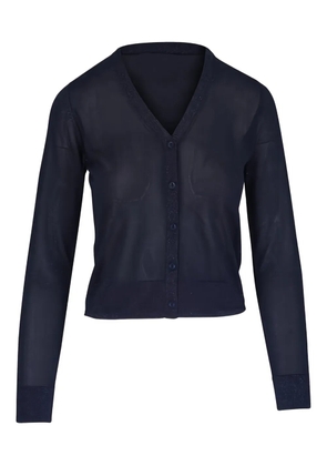 Kinross Cashmere V -neck cardigan - Blue