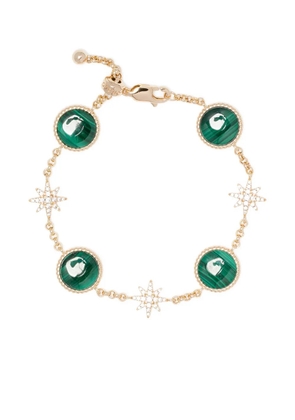 APM Monaco Malachite météorites bracelet - Gold