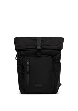 Marc O'Polo buckle rolltop backpack - Black