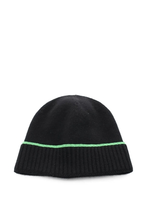 Bottega Veneta Pre-Owned 2010s wool-cashmere knitted beanie - Black