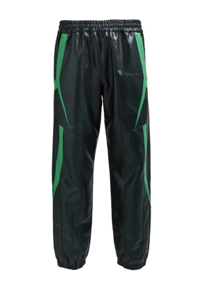 BREATH embossed-logo track pants - Black