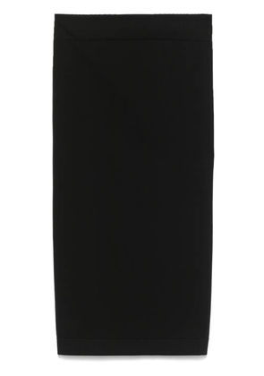 ANDREĀDAMO sculpting midi skirt - Black
